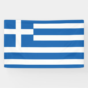 Banderoles Drapeau grec