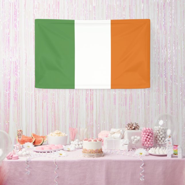 Banderoles Drapeau irlandais (Fête)