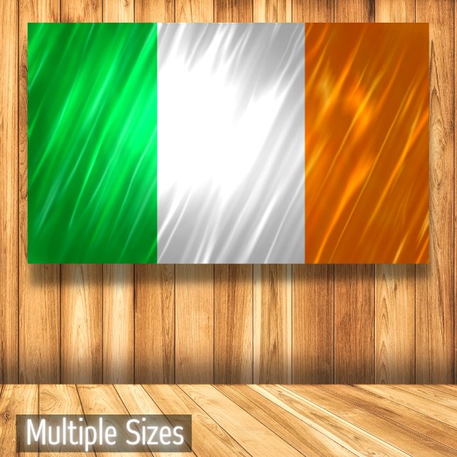 Banderoles Drapeau irlandais drapeau irlandais couleur Irland (Créateur téléchargé)