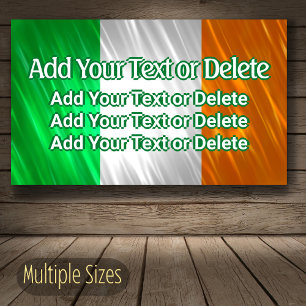 Banderoles Drapeau irlandais drapeau irlandais St Patrick's I