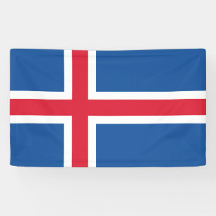 Banderoles Drapeau Islande