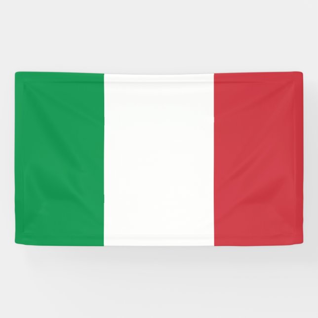 Banderoles Drapeau italien (Horizontal)