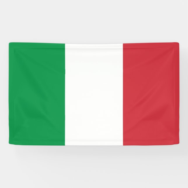 Banderoles Drapeau italien (Horizontal)