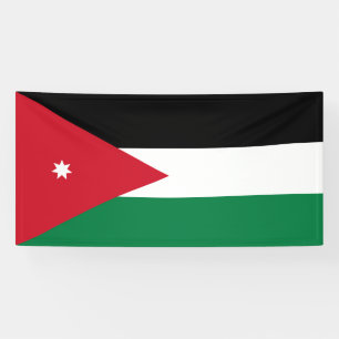 Banderoles Drapeau Jordanie