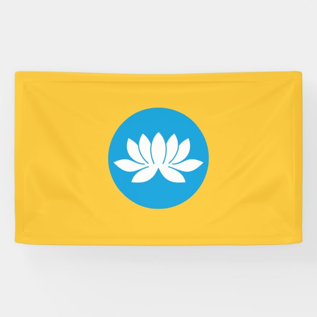 Banderoles Drapeau Kalmykia (Horizontal)