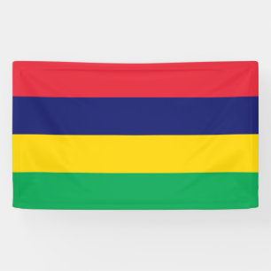 Banderoles Drapeau mauricien