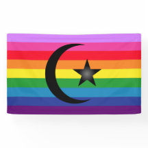 Drapeau musulman étrange