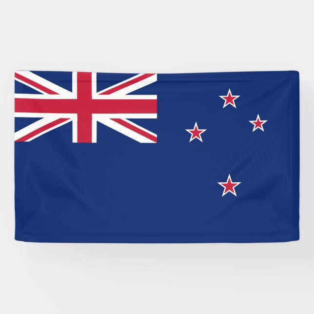 Banderoles Drapeau néo-zélandais (Horizontal)