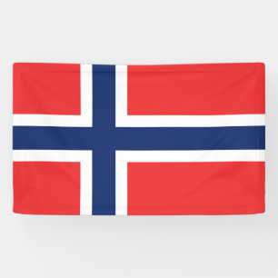Banderoles Drapeau Norvège