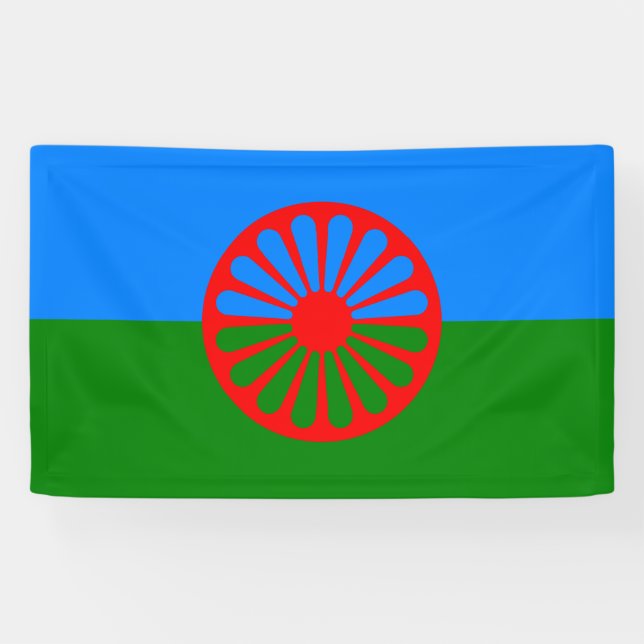Banderoles Drapeau romani (Horizontal)