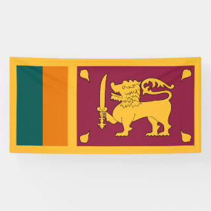 Banderoles Drapeau Sri Lanka