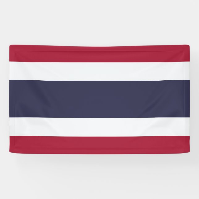 Banderoles Drapeau Thaïlande  (Horizontal)