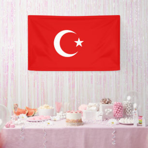 Banderoles Drapeau turc