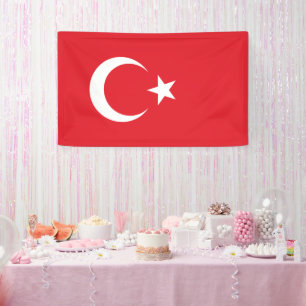 Banderoles Drapeau turc