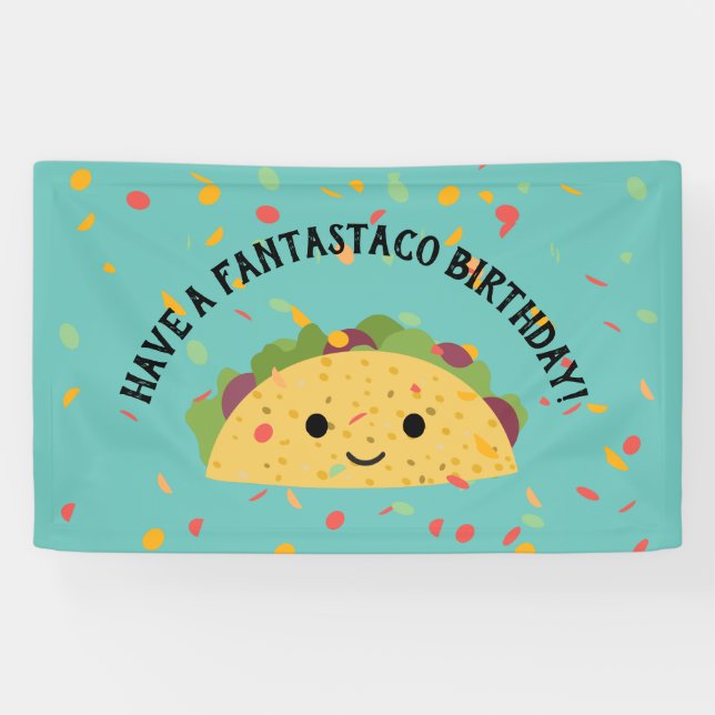 Banderoles Drôle Avoir Fantastaco Anniversaire Cute Kawaii Ta (Horizontal)