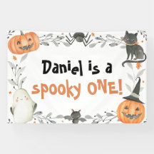 Éffrayant One mignonne Halloween 1er anniversaire 