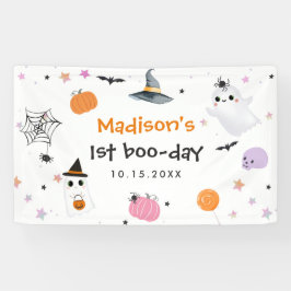 Banderoles Éffrayant Un Halloween 1er Anniversaire