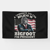 Election 2024 Funny Vote Sasquatch USA