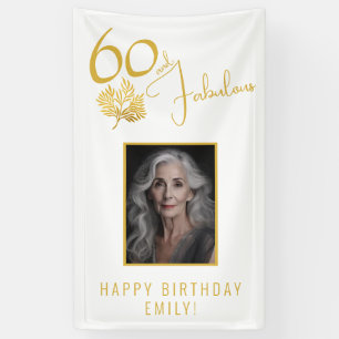 Banderoles Elegant 60 et Fabuleux Twig 60e Anniversaire Photo