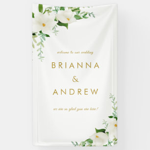 Banderoles Elegant Floral Wedding