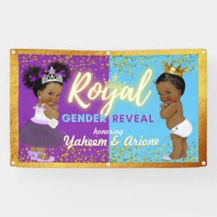 Banderoles Élégant Révélation Royale Africaine de genre Viole