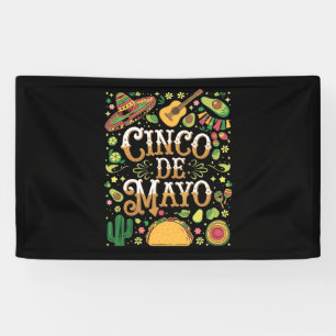 Banderoles Éléments de party adorables de Cinco De Mayo