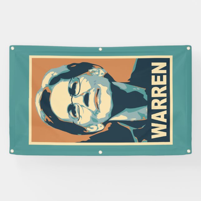 Banderoles elizabeth warren (Horizontal)