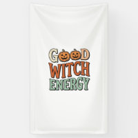 Énergie de bonne sorcière Design vectoriel Hallowe