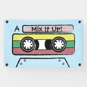 Banderoles Enregistreur à cassettes tiré par la main de ban