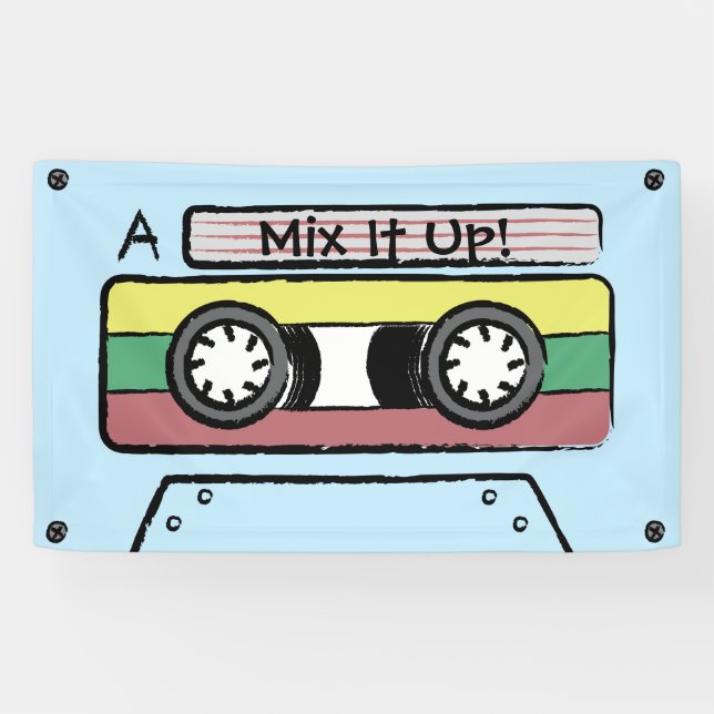 Banderoles Enregistreur à cassettes tiré par la main de bande (Horizontal)
