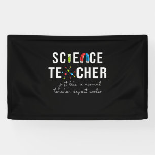 Banderoles Enseignant de la science de don