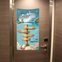 Enseigne de porte de croisière personnalisée pour