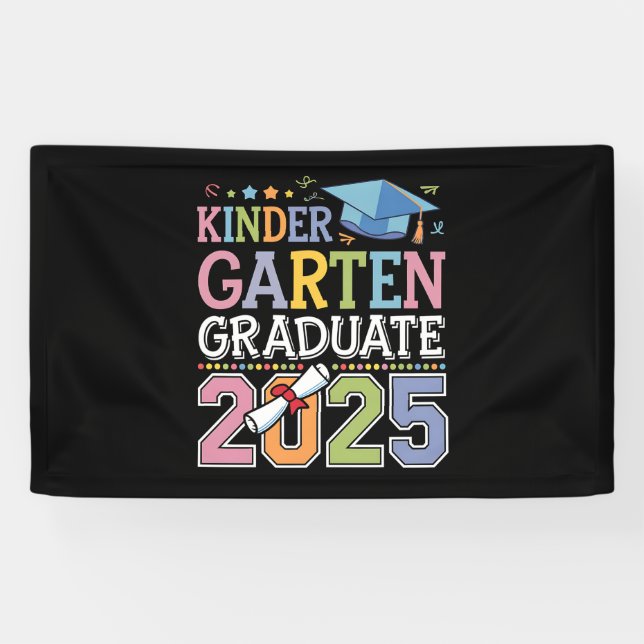 Banderoles Enseignement de fin d'études 2025 (Horizontal)