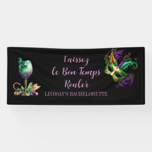 Banderoles Enterrement de vie de jeune fille Mardi Gras