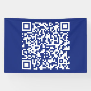 Banderoles Entrez l'URL du code QR généré instantanément Bl