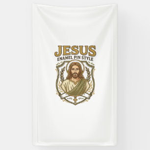 Banderoles Épinglette en émail Jésus Style Épinglette en émai