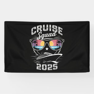 Banderoles Équipe de croisière 2025 Famille de jumelage de va