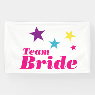 Banderoles Équipe de mariée