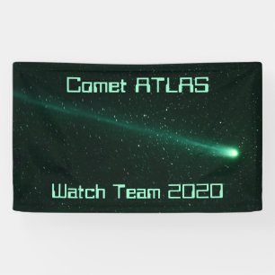 Banderoles Équipe de surveillance ATLAS Comet 2020
