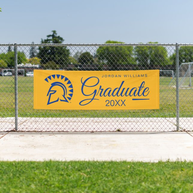 Banderoles État de San Jose | Graduate Class of (En situation)