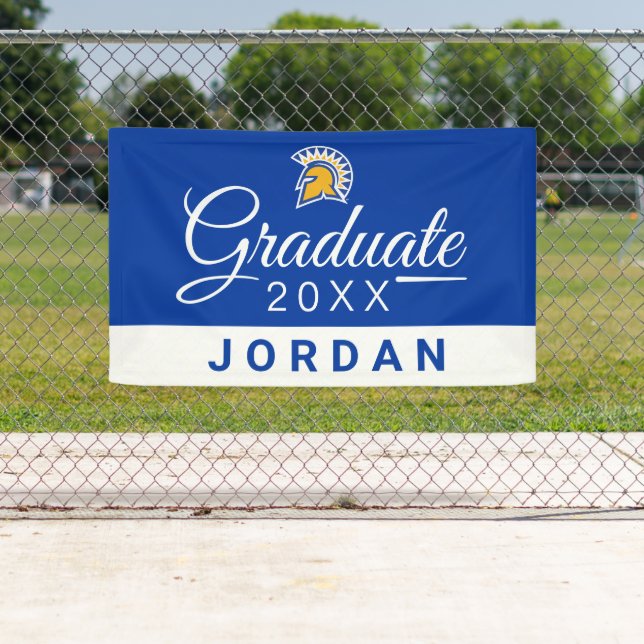 Banderoles État de San Jose | Graduate Class of (En situation)