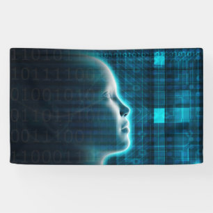 Banderoles Évolution d'intelligence artificielle avec