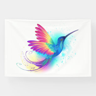 Banderoles Exotic Rainbow Hummingbird