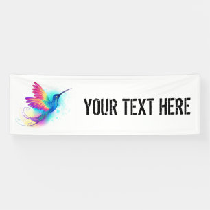 Banderoles Exotic Rainbow Hummingbird