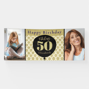 Banderoles Fabuleux 50 Gold Anniversaire