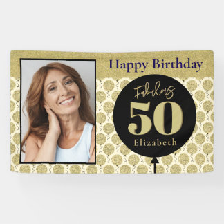 Banderoles Fabuleux 50 Gold Anniversaire