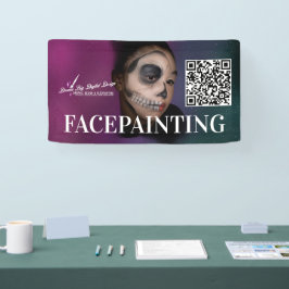 Banderoles Facepainting Banner For Birthday Events Business 