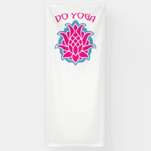 Banderoles Faire du yoga