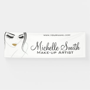 Banderoles Faire face à de longs cils Lash Extensions