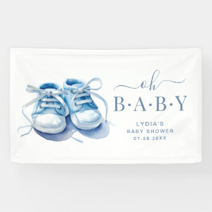 Banderoles Faire-part de Baby Shower Chaussons Bébé, Bébé Gar